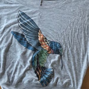 Hummingbird Long-Sleeved Shirt, Curbside Clothing